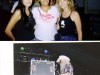 LIZ with LEON RUSSELL\'S daughters SUGAREE and TINA at Jannus Landing