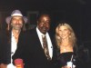 DOC & LIZ with blues harp great CAREY BELL, at the Greenup Festival (Greenup, Kentucky) 1994