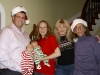 Christmas photo with Drew, Kristen & grandtwins in Huntsville, AL (December, 2012)