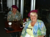 JOHNNY & RUTH ANN LANE wearing their raspberry berets at THE HANGAR (St. Pete, FL) - April 2017